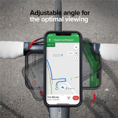 12. Spigen Gearlock MS100 Fahrradlenkerhalterung – Schwarz