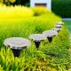 9. Solarlampe mit 8 SMD-LEDs zur Erdung, 12er-Set