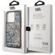 8. Karl Lagerfeld Liquide Glitter Monogram Gradient iPhone 15 Pro Max Hülle - Schwarz