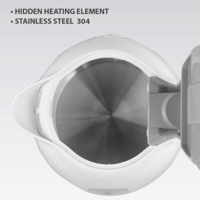 6. Elektrischer Wasserkocher 1L 1100W MR-012-GREY MAESTRO