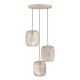 3. EGLO ROMAZZINA Pendelleuchte, flexible E27-Fassung, Leuchtstoffröhre 120 W