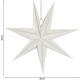 5. PAPIERSTERN-DEKORATION 30 CM 7-ZACKIG WEISS SASKA GIFT & DECOR