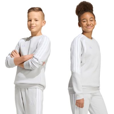 8. adidas Tiro 26 League Sweat Crew graues Kinder-Sweatshirt KF5823