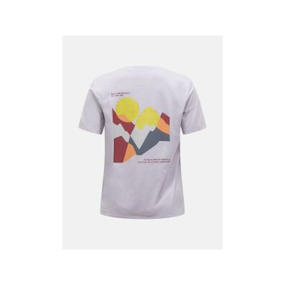 2. PEAK PERFORMANCE W Explore Grafik-T-Shirt für Damen in Grau