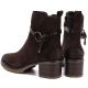 5. Wildleder-Ankle-Boots für Damen mit Blockabsatz, braun, Potocki SZ12527
