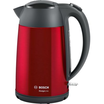 12. Bosch TWK3P424 Wasserkocher 1,7 l 2400 W Grau, Rot