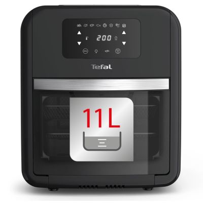 3. Tefal Easy Fry FW5018 Einzel-Heißluftfritteuse, 11 l, 2000 W, Schwarz