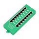 Extralink Gigabit PoE Injector 8 Port Active, 8 Gigabit 802.3at/af Ports, Modus A
