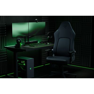 3. Razer Iskur V2 NewGen | Ergonomischer Gaming-Stuhl mit atmungsaktivem Komfort | Schwarz