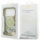 8. Guess IML Glitter Flowers Triangle MagSafe Hülle für iPhone 18 Pro Max / 17 Pro Max – grün