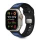 Tech-Protect IconBand Line Armband für Apple Watch 44 / 45 / 46 / 49 mm - Schwarz und Marineblau