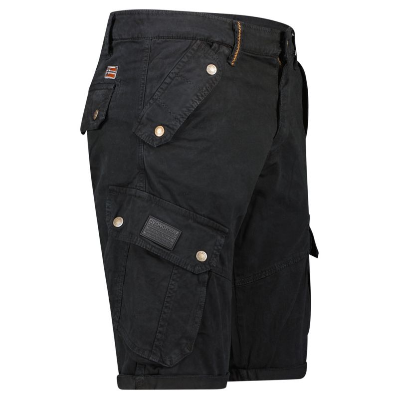4. Geographical Norway Prodol EO 063 M SX1427H/GNO-Schwarze Shorts