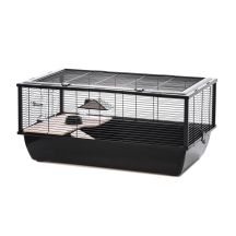 INTER-ZOO Bob + Holz schwarz 780x480x360