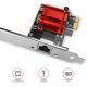 2. Axagon PCEE-GIX Netzwerkkarte Internes Ethernet 1000 Mbit/s