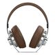 3. Muse M-298 SBR Kopfhörer/Headset, kabelgebunden & kabellos, Kopfbügel, Bluetooth-Anrufe/Musik, Braun, Silber