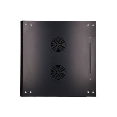 22. Extralink 9U 600x600 Schwarzes Rack-Montagegehäuse