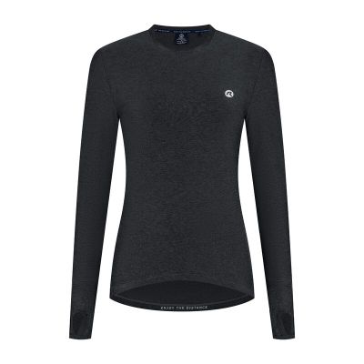 Rogelli DR ESSENTIAL Laufshirt, schwarz, Größe XS