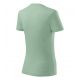 3. Damen Basic T-Shirt (Salbeigrün)