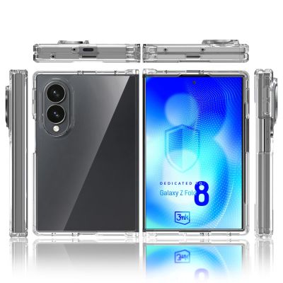 4. 3mk Schutzhülle für Samsung Galaxy Z Fold 8 Wide – Transparent