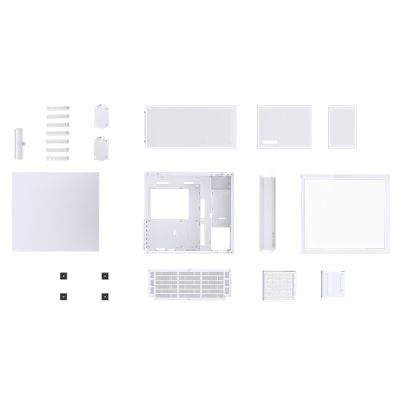 Jonsbo D41 Mesh weißes Computergehäuse