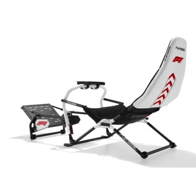 5. Playseat Challenge DD – F1 Universal-Gaming-Stuhl, gepolsterter Sitz, Schwarz