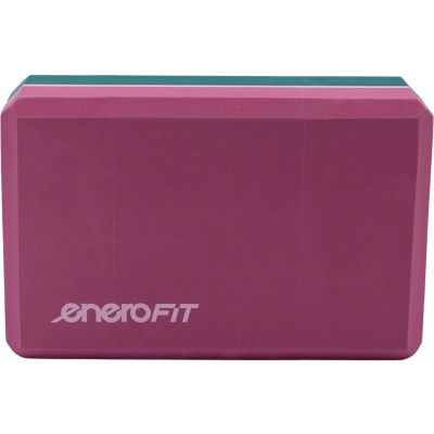 2. BLOCK CUBE FÜR ÜBUNGEN YOGA PILATES FITNESS DREIFARBIG ENERO FIT