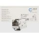METZ CONNECT E-DAT Modul Keystone Cat.6A Buchse 180?, 12er VPE