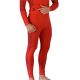 8. GLOVII Beheizbares Thermoaktiv-Unterwäsche-Set, Sweatshirt und Hose, Größe M, Orange, inklusive Batterien und Ladegerät, GXRM