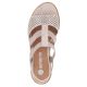 12. Bequeme Keilsandaletten Remonte W RKR667 Roségold