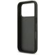 7. Guess Strass Dreieck Logo Hülle für iPhone 17 Pro - Schwarz