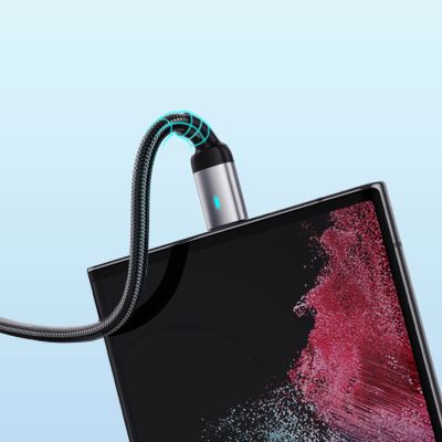 13. Joyroom Extraordinary Series A10 USB-A/USB-C 3A-Kabel 1,2 m – Schwarz