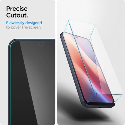 7. Spigen Glas.tR Slim 2er-Pack Panzerglas für Samsung Galaxy A16 4G / 5G - Transparent