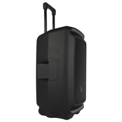33. V-TONE OrionX 14 ACCU – Aktivlautsprecher, schwarz, wiederaufladbar, Bluetooth, TWS, USB, AUX, FM, DSP, ausziehbarer Griff, Transportrollen, 135 W RMS