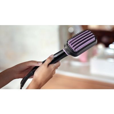 18. Philips StyleCare Große beheizbare Glättungsbürste