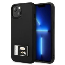 Karl Lagerfeld Ikonik Patch Case für iPhone 13 - Schwarz