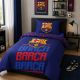 2. FC Barcelona Baumwollbettwäsche-Set 140x200 + 70x90 cm FCB-4515BL