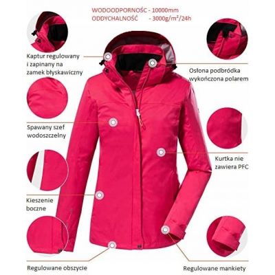 5. Killtec KOS 133 W 38383/425 Jacke