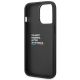 7. Hülle BMW BMHCP14L22NBCK iPhone 14 Pro 6.1 "schwarz / schwarzes Leder Carbon