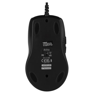 6. A4 TECH Opto Oscar X710 A4TMYS27923 Computermaus (optisch; 2000 DPI; schwarz)