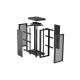 13. 19" 32U 600x1000 schwarzer Stand-Rack-Schrank mit perforierten Türen LCD Lanberg (Flat Pack)