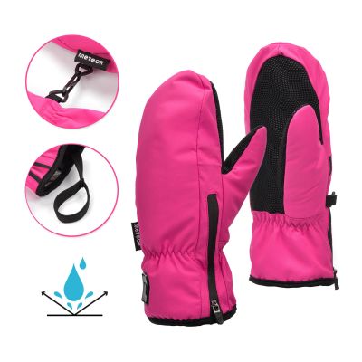 7. Winterhandschuhe Meteor Juna S rosa/schwarz