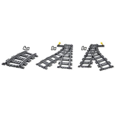 3. LEGO City 60238 Weichen