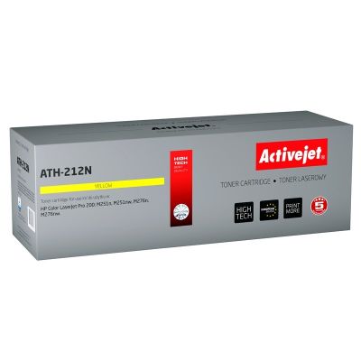 Activejet ATH-212N Toner (ersetzt HP 131A CF212A, Canon CRG-731Y; Supreme; 1800 Seiten; gelb)