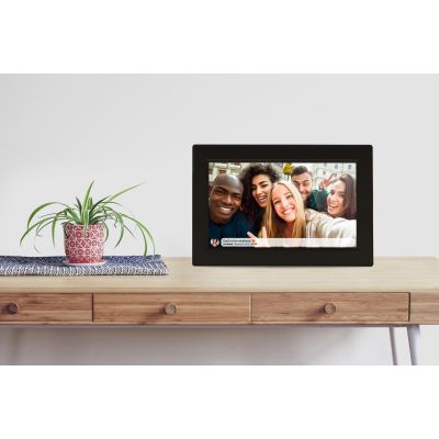 3. Denver PFF-1015B Digitaler Bilderrahmen, Schwarz, 25,6 cm (10,1") Touchscreen, WLAN