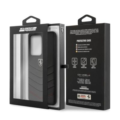 7. Ferrari Hardcase FEHQUHCS69BK S20 Ultra G988 schwarz/schwarz Heritage