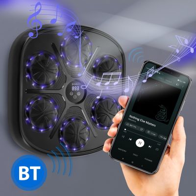 5. TB03 Bluetooth Elektronische Boxscheibe mit Musik und HMS-Handschuhen