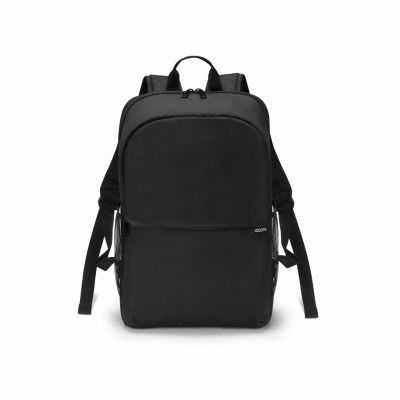 6. DICOTA D32086-RPET ONE 15-17,3" Gepolsterter Notebook-Rucksack aus Polyester und PET, Schwarz