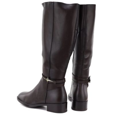 5. Damen-Offiziersstiefel in Schokoladenbraun Potocki SZ12862