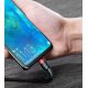 18. Baseus CATKLF-AL91 USB-C – USB-C PD QC-Kabel 100 W 5 A 480 Mbit/s 2 m – Schwarz und Rot