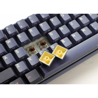 2. Ducky One 3 Mini-Gaming-Tastatur USB Blau